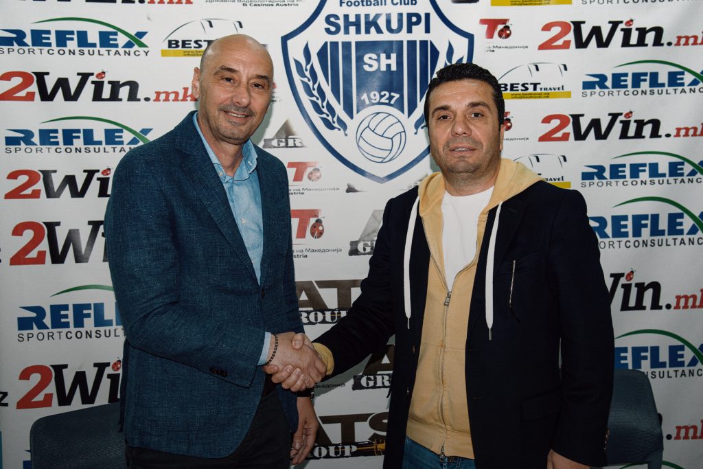 Trajneri Ernest Gjoka merr drejtimin e FC Shkupit