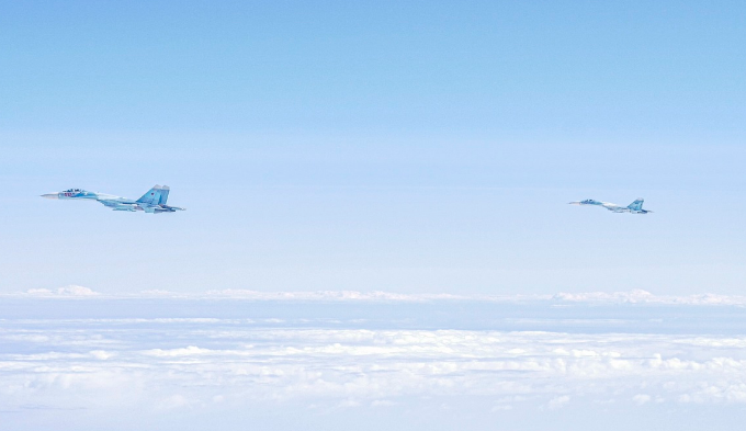 Shkelën hapësirën ajrore ndërkombëtare, kapen 3 avionë rusë mbi Detin Baltik