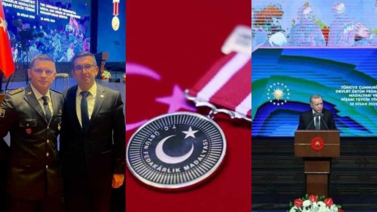 Presidenti Erdogan dekoron ekipin e FSK-në që shpëtoi disa jetë pas tërmetit në Turqi