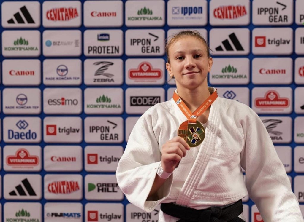 Xhudistja shqiptare, Erisa Brahimaj fiton medaljen e artë në European Cup