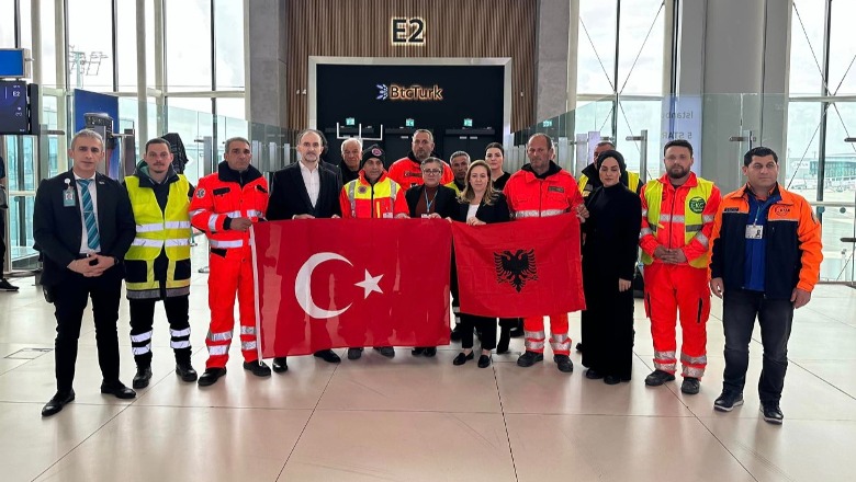 Ndihmuan Turqinë për kërkimet nga tërmeti tragjik, kthehet në Shqipëri një pjesë e ekipit shqiptar