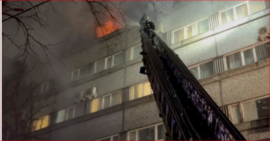 Zjarr në një hotel në Moskë, 6 të vdekur, mes tyre dy fëmijë