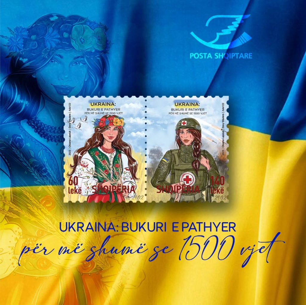 Pullë postare në mbështetje të luftës për mbrojtjen e civilëve në Ukrainë