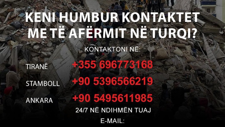 MEPJ thirrje shqiptarëve: Keni humbur kontaktet me të afërmit në Turqi, ja ku duhet të komunikoni