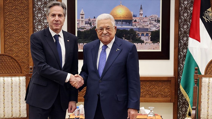 Blinken takohet me presidentin palestinez Abbas në Ramallah