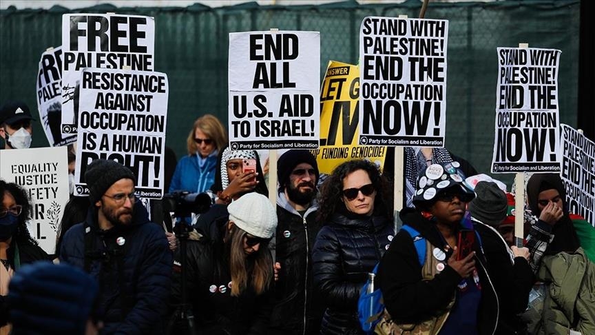 SHBA, aktivistët protestojnë në ndërtesën e Kongresit për armëpushim në Gaza