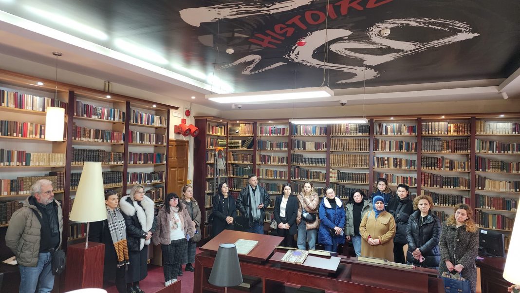 Shkolla Kombëtare e Bibliotekonomisë, vizitë në mjediset e Qendrës “Sotir Kolea”