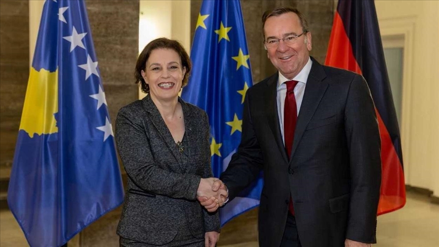 Ministrja Gërvalla zhvilloi takim me ministrin e Mbrojtjes të Gjermanisë, Boris Pistoriuos