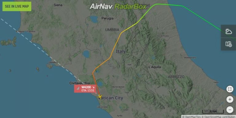 Avioni i Wizz Air i nisur nga Tirana drejt Lionit shpall emergjencë në fluturim, kërkon ulje të detyrueshme në Romë