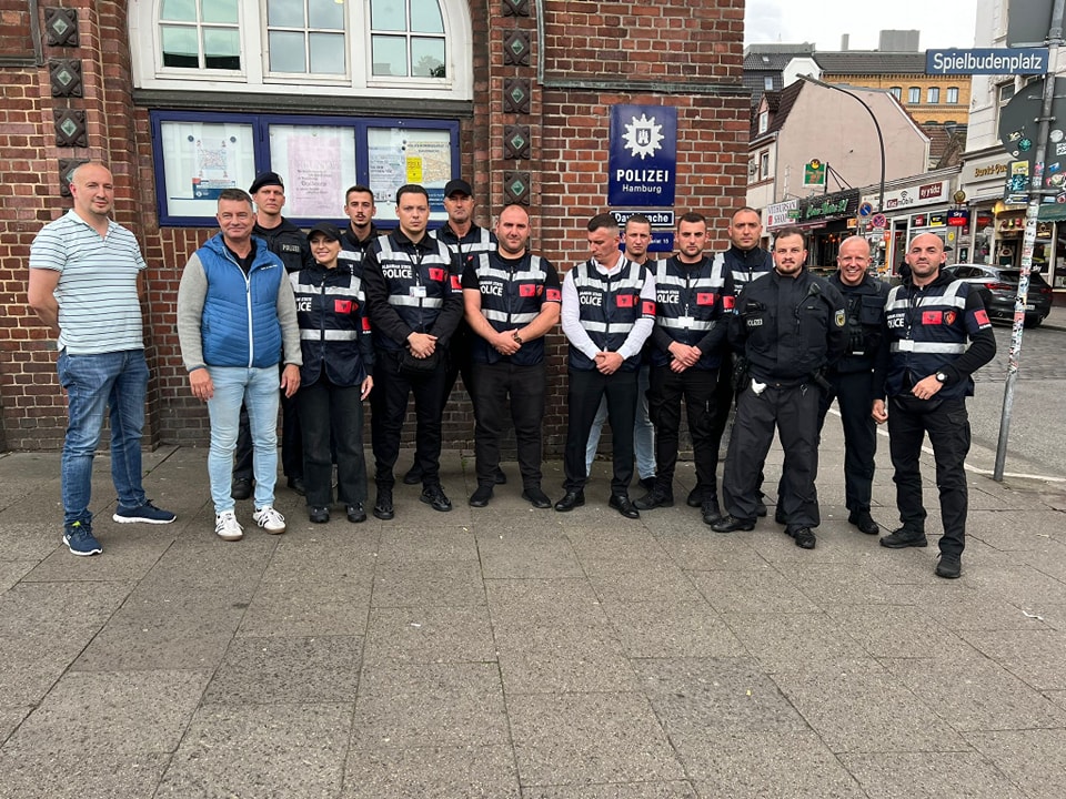 Policia e Shtetit, pjesë e masave të sigurisë në Hamburg për ndeshjen Kroaci-Shqipëri