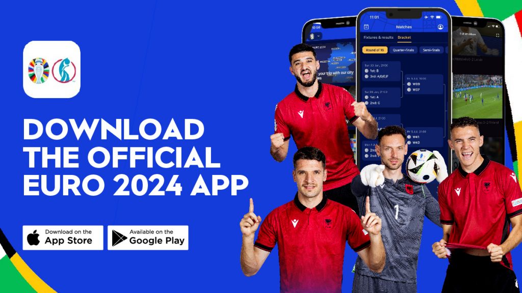 UEFA publikon aplikacionin EURO 2024, përmban informacione të rëndësishme për tifozët