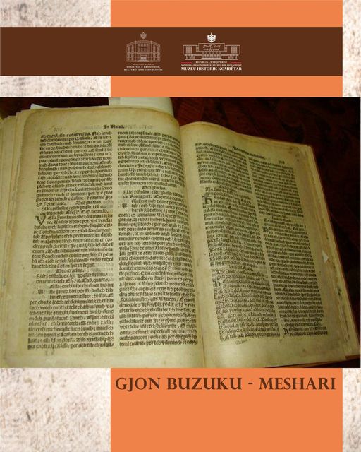 “Meshari” i Buzukut, 470 vjet më parë nisi rrugën shkrimi shqip