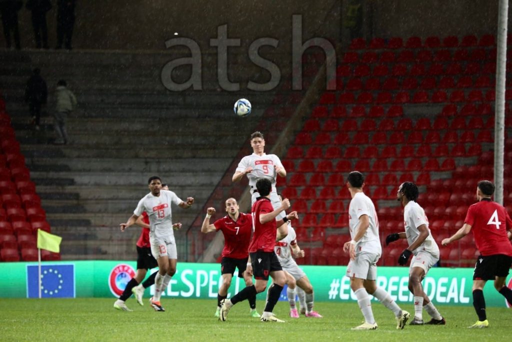 Eliminatoret “EURO 2025”, Shqipëria U21 humbet 3-1 ndaj Zvicrës U21