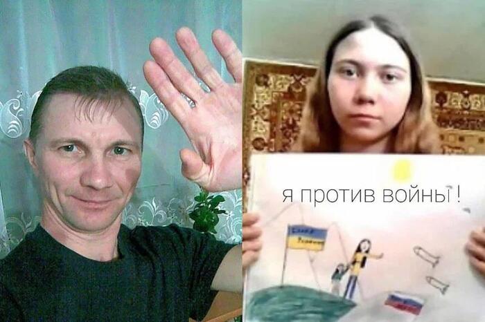 12-vjeçarja bëri një vizatim kundër luftës ruse, dënohet babai i saj