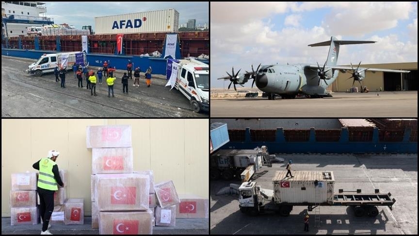 Türkiye, vendi i tretë që dërgoi më së shumti ndihma në Rripin e Gazës
