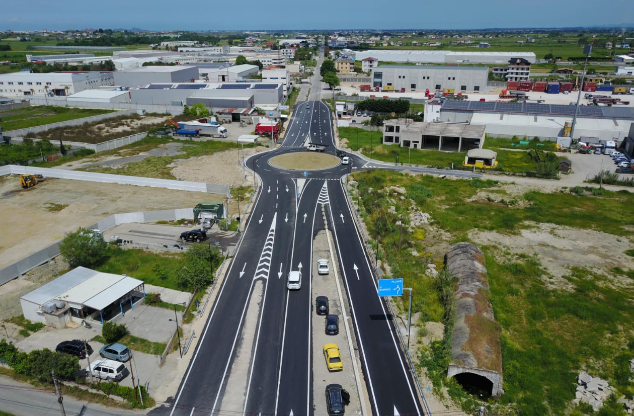Autostrada Tiranë–Durrës, ARRSH: Përfundojnë punimet në Nyjen e Fllakës