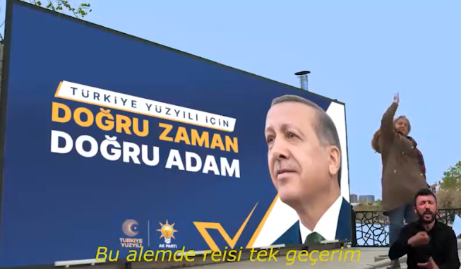 Kënga e re elektorale nga AK Partia për presidentin Erdoğan 