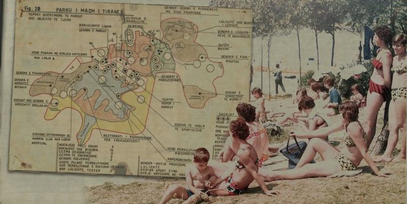 Kush i ndërtoi “Kodrat e Liqenit” në Tiranë? Projekti i 1951 për megaparkun e kryeqytetit