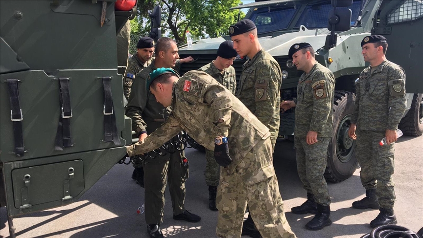 Forca e Sigurisë së Kosovës trajnohet për automjetet luftarake turke 