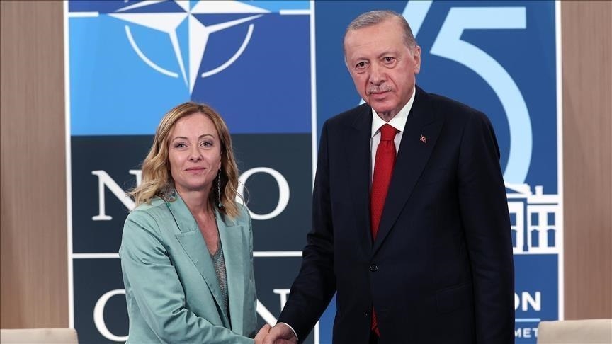 Kryeministrja italiane fton presidentin Erdoğan të vizitojë Italinë për samitin ndërqeveritar